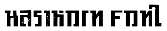 Kasikorn Font font